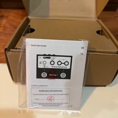 Behringer Chorus Symphony 2025 - Present - Black / Silver image 2