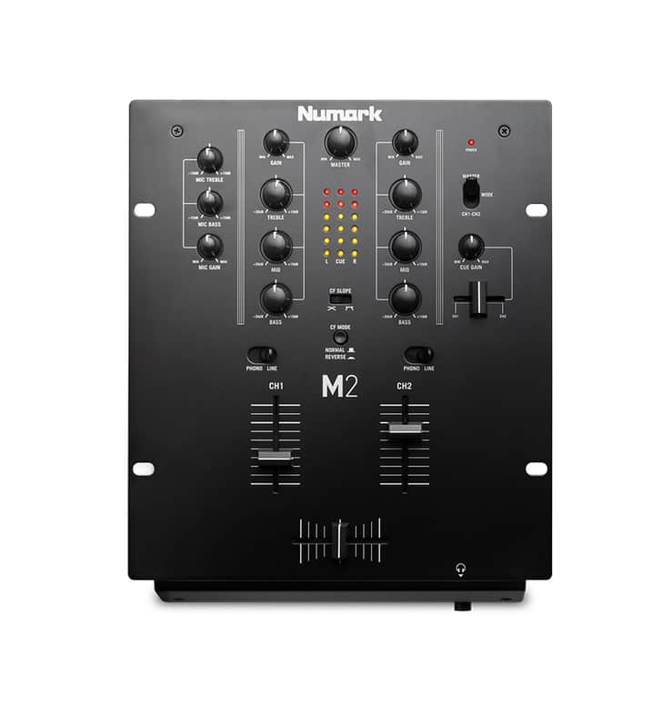 Numark M2 USB 2-Channel DJ Mixer image 1