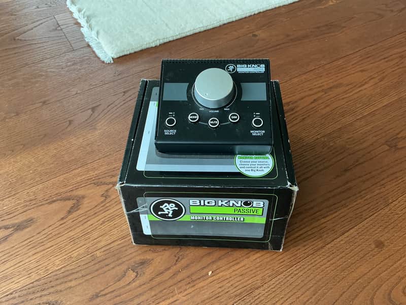 Mackie Big Knob Passive Monitor Controller 2008 - Present - Black image 1
