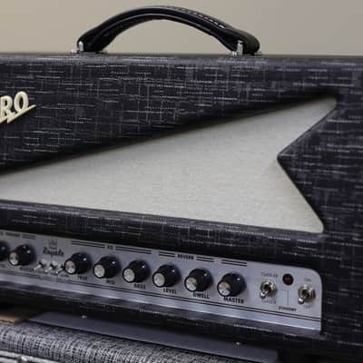 Supro 1932RH Royale 50-Watt Head Black Scandia Demo image 3