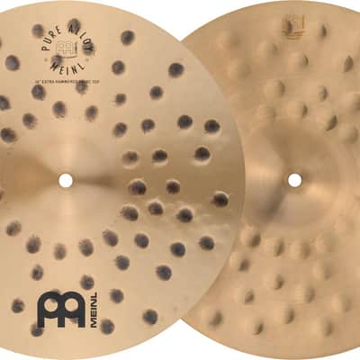 Meinl Cymbals Pure Alloy Hi-hats - 14 inches  Extra Hammered image 1