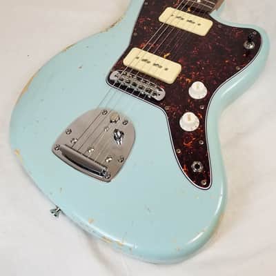 LsL Instruments Placerita, JM Style w/Tremolo, Swamp Ash Body, Rosewood FB, Sonic Blue, w/HSC image 7