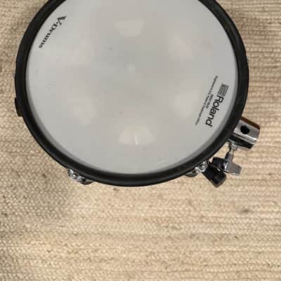 Roland PD-128-BC V-Pad 12" Dual Trigger Mesh Drum Pad 2010s - Black Chrome image 4
