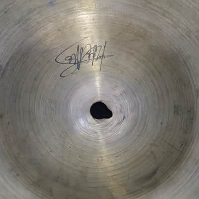 Zildjian 20" K Istanbul Intermediate Stamp 1600 grams 1959–1966 image 7