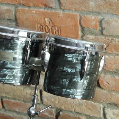 RARE Sonor Teardrop 1960s   bongos 6&8 image 3