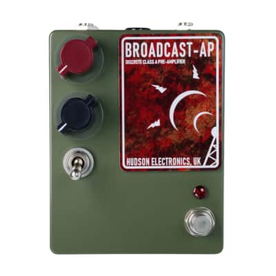 Hudson Electronics Broadcast-AP Limited Edition Green Preamp Pedal image 1