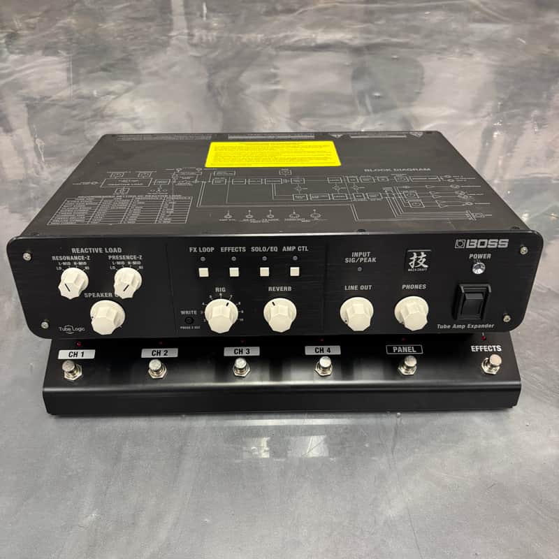Boss Waza Tube Amp Expander 2019 - Present - Black image 1