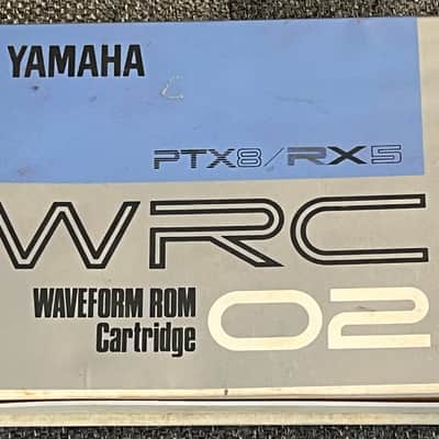 Yamaha PT8X / RX5 WRC 02 - Waveform Rom Cartridge - Jazz Fusion Expansion Sounds