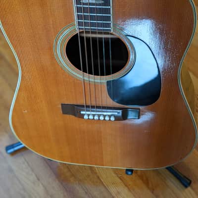 Yamaki/Kizan GF-240 1977 Natural transition guitar pre-Daion image 4