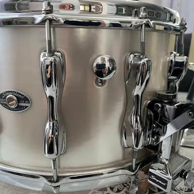 Slingerland Magnum 1983 - Silver Mist 8X14 Snare Drum 12 Lug Near Mint Condition! image 18