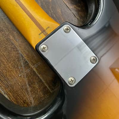 1989 Fender ST-54 Stratocaster 1954 Reissue Electric Guitar Sunburst MIJ 'F' Serial image 14