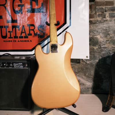 Karge Guitars P bass 2025 - Aged Fire mist gold image 2