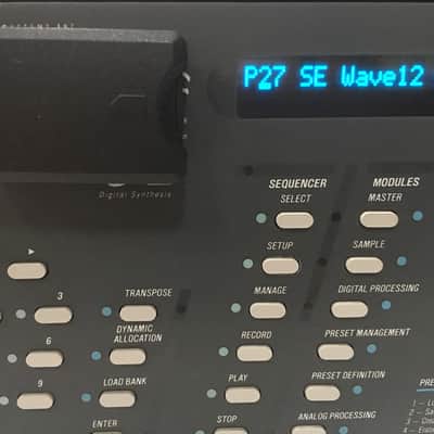 Emu Emax 1 SE rack sampler w/SCSI2SD OLED display image 1