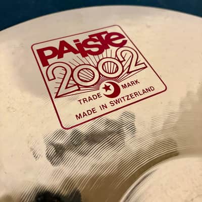 Paiste 19" 2002 Wild Crash Cymbal image 2