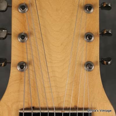 Alkire 10-String Eharp Steel Guitar 1960 Natural image 3