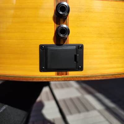 David Martinez Cabanillas Flamenco Guitar Cutaway Blanca with TWO Carlos Juan Amplification Systems!!! image 4
