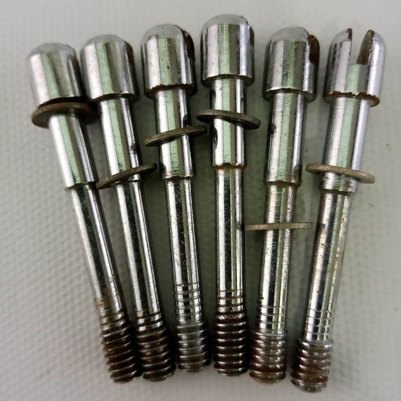 Premier 6x 1 9/16"Slotted Tension T-Rod Snare/Floor Tom Drum Elite UK Vintage60s image 1