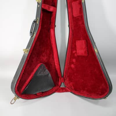 70s Gibson Flying V Case Black/Red image 4