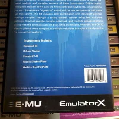 E-MU Systems Emulator-X Sample Bank DVD Full Collection image 3