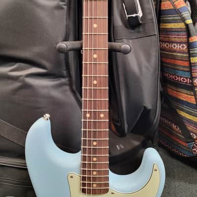 Fender Vintera III Early '60s Stratocaster Sonic Blue, Dlx Gig-Bag! image 3