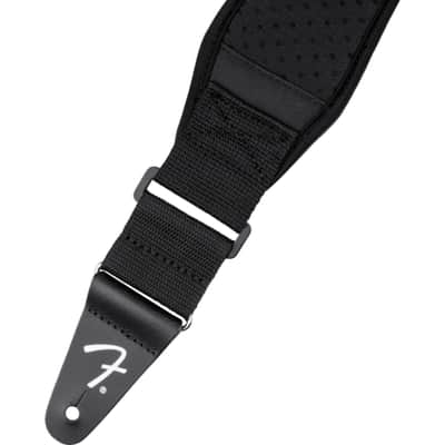 Immagine Fender Swell Neoprene Strap 2" (Black) - Strap for Guitars - 2