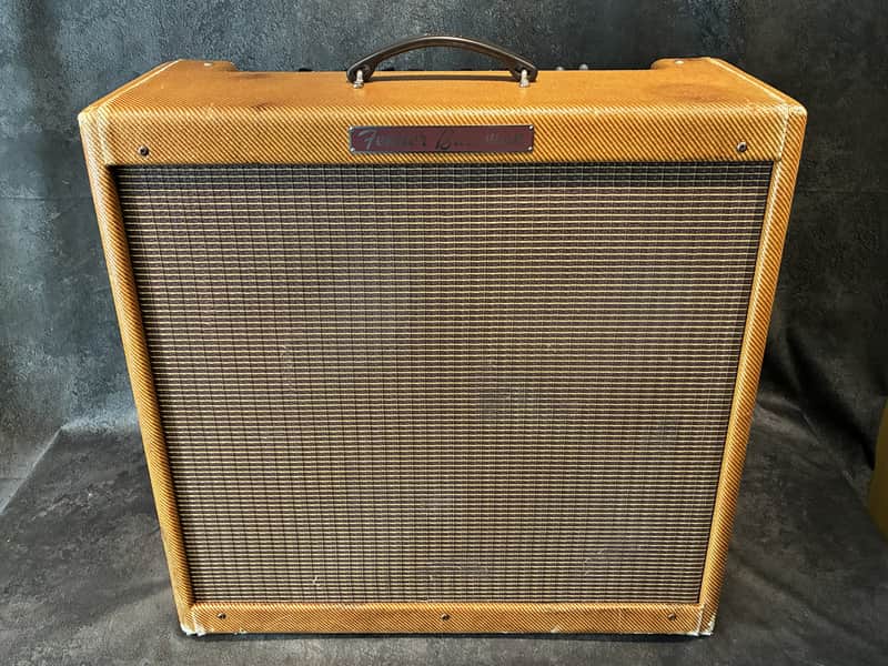 FENDER '59 BASSMAN - HANDWIRED by GEORGE ALESSANDRO - CUSTOM BUILT RELIC'D TWEED CABINET by ARMADILLO AMP WORKS image 1