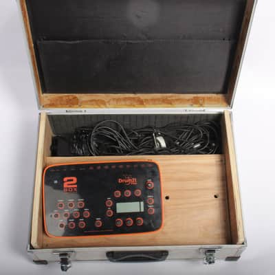 2Box Drum Module Drumit 5 MK1 Electronic Kit Brain + Flight Case & Cables image 1