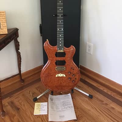 Alembic CUSTOM Skylark 6 string Electric Guitar Pele 2006 Burl Amboyna WILL TRADE FOR ALEMBIC BASS image 2