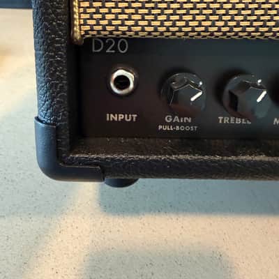 REVV D20 20-/4 Watt Head 2024 - Black Tolex image 8