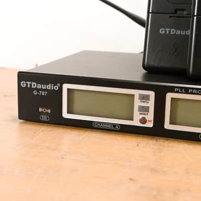 GTD Audio G-787 PLL Pro Wireless Mic Receiver w/ 4 Beltpacks (NO PSU) CG010YA image 4