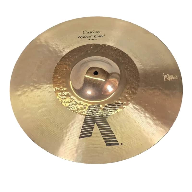Used Zildjian K Custom Hybrid Crash Cymbal18 - Very Good image 1