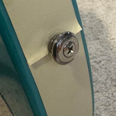 Danelectro Mod 7 (7-String) Early 2000s - Aqua Pearl image 15