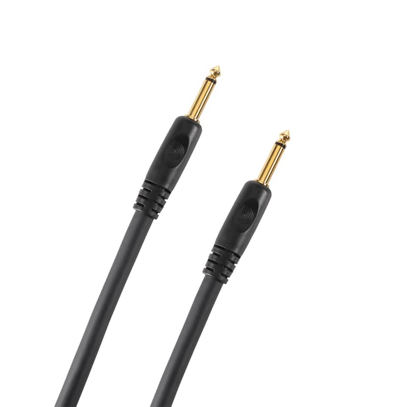 D'Addario PW-S-03 Custom Series 1/4" Straight TS Speaker Cable - 3' image 1