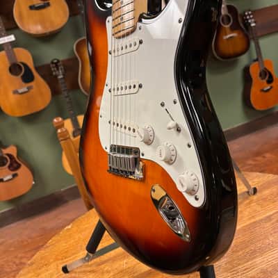 1994 Fender 40th Anniversary American Standard Stratocaster with Maple Fretboard Brown Sunburst image 8