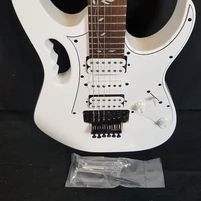 Ibanez JEMJRWH Steve Vai Junior Signature Series, White image 2