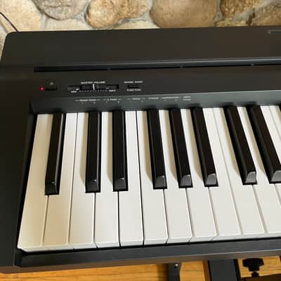 Yamaha P-45 Digital Piano 2015 - Present - Black with Bench, Stand, and Sustain Pedal image 7