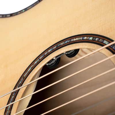 Cort GAPFBEVELNAT Grand Regal Bevel Cut Spruce Top Mahogany Neck 6-String Acoustic-Electric Guitar image 4