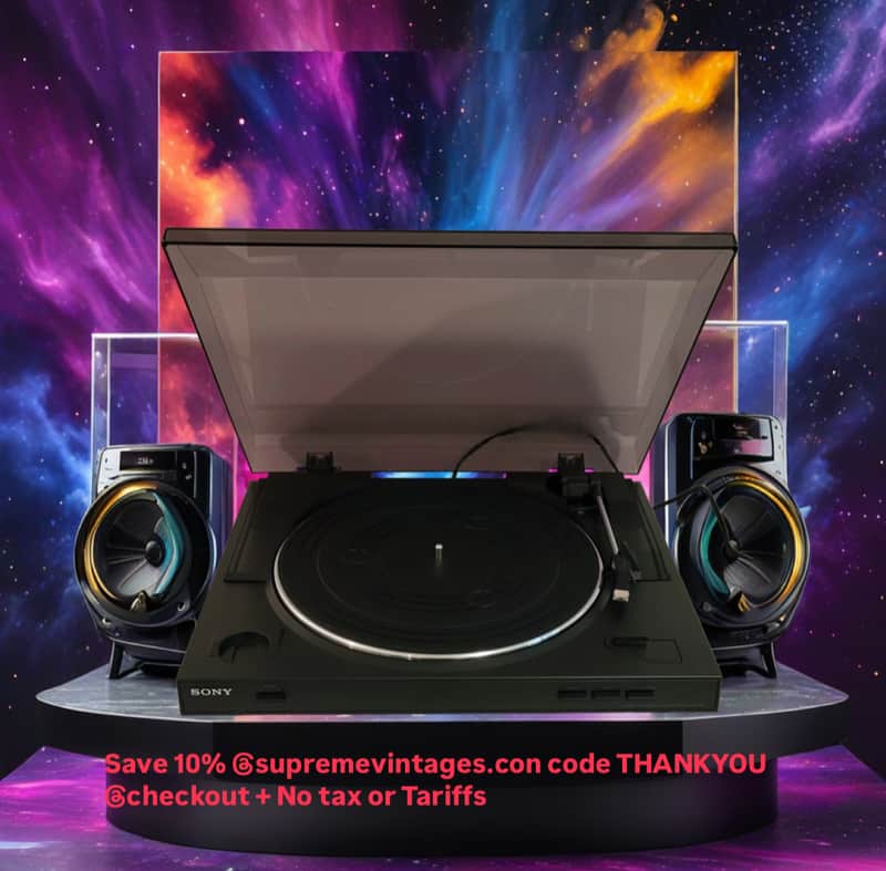 Sony Stereo Turntable Record System PS-LX300USB Belt Drive Tested Works Well👌 image 1