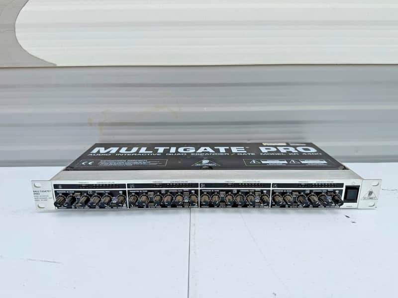 Behringer Multigate Pro XR4400 Audio Interactive Quad Expander / Gate TESTED B image 1