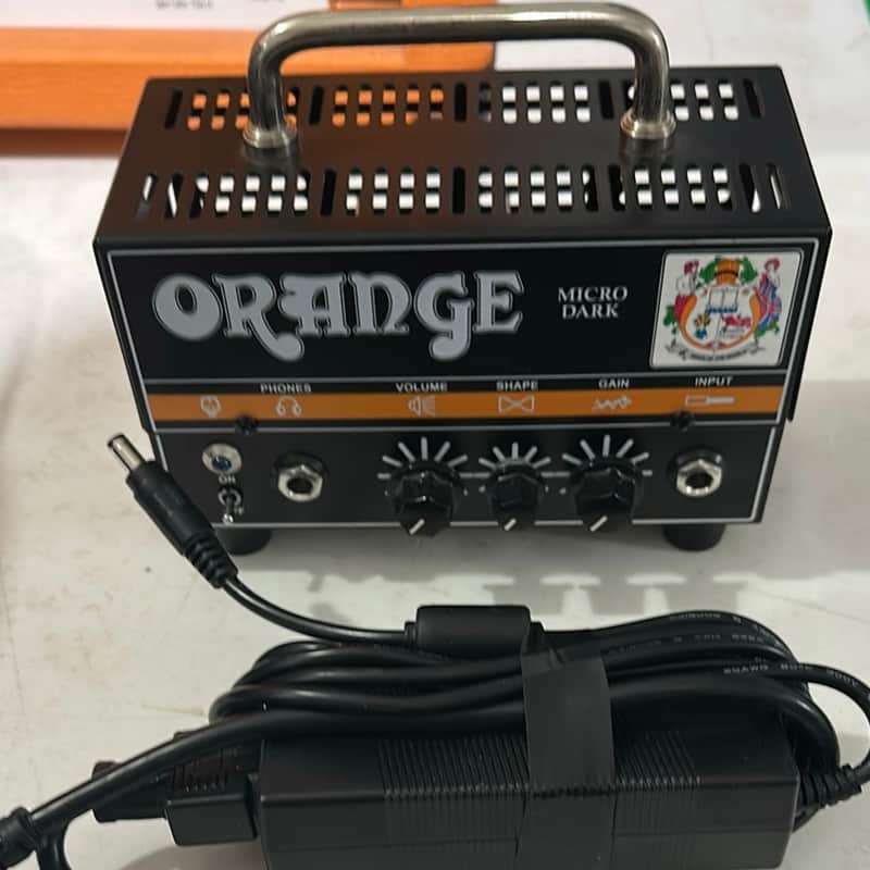 Orange Micro Dark 20-Watt Guitar Amp Head 2015 - Present - Black image 1