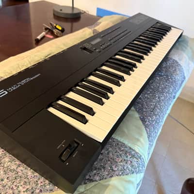 Roland D-5 61-Key Multi-Timbral Linear Synthesizer 1989 - 1992 - Black image 3