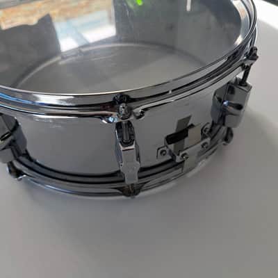 Sonor Force Chrome Snare Drum + $80 RTOM Black Hole Silent Practice Pad image 5