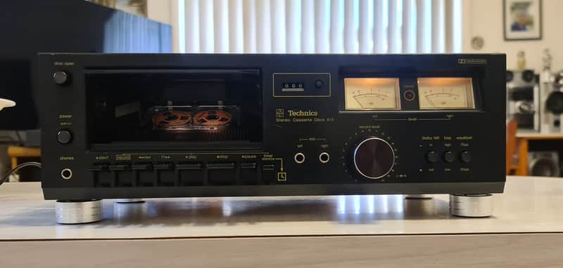 VINTAGE TECHNICS CASSETTE TAPE DECK/RECORDER/MADE IN JAPAN/1970,s image 1