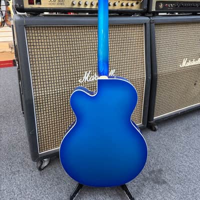 Gretsch G6120T-HR Brian Setzer Signature Hot Rod 2019 - Candy Blue Burst image 4