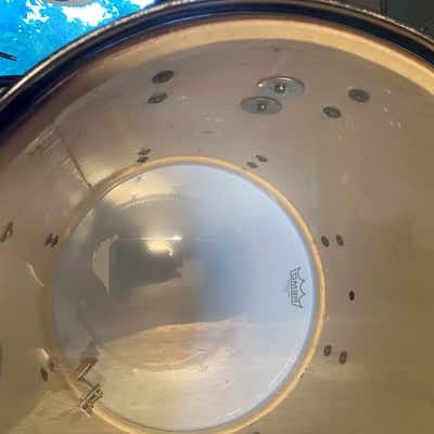 Ludwig No. 980 Super Classic Outfit 9x13 / 16x16 / 14x22" Drum Set with Keystone Badges 1960 - 1968 - Black Diamond Pearl image 19