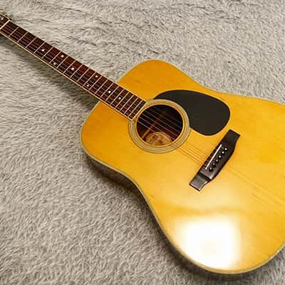 1977 made MILES 2000 D-25 Solid top Vintage Acoustic Guitar Made in Japan image 25