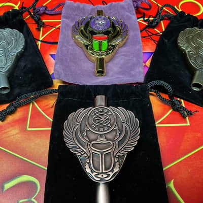 Danny Carey 4pc Magnetic Drum Key Collection - Multi-Color / Silver / Brass / Copper image 1