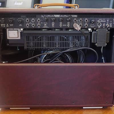 Mesa Boogie Mark V 90-Watt Combo – Wine Red Tolex / Wicker Grille image 3