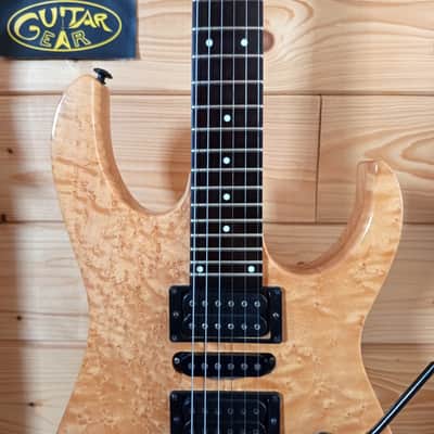 Handcrafted Boutique Electric Guitar – Birdseye Maple Top – Made in Italy (1980s–1990s) image 13