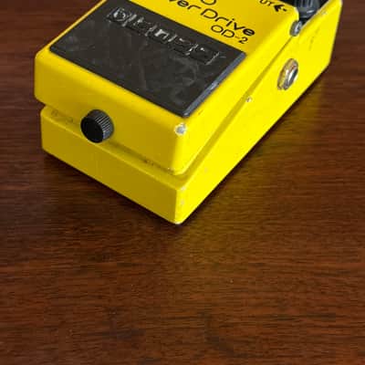 Boss OD-2 Turbo OverDrive (Black Label) 1988 - 1995 - Yellow image 4